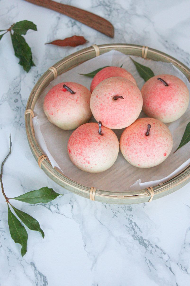 Apple wagashi by Kexin